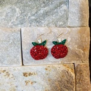 Apple earrings